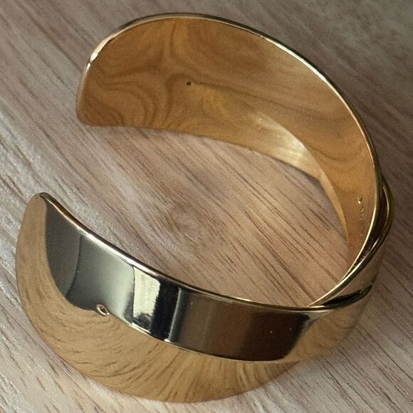 Jenny Bird Shiny Gold Open Cuff - Picture 4 of 6